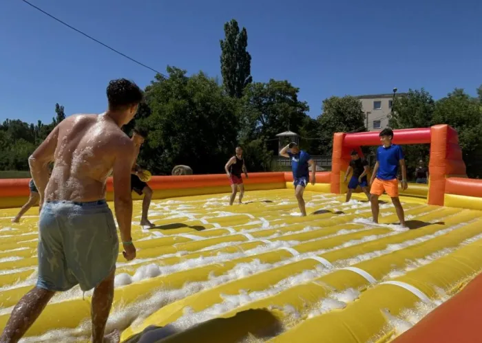 Vidám vizes játék focis hangulattal - Bilanz Beauty